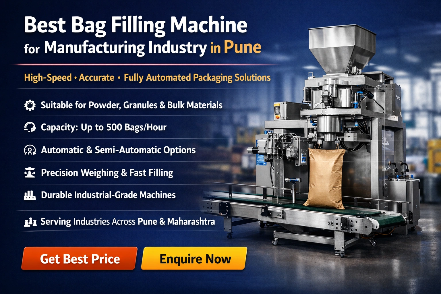 Bag Filling Machine in Pune