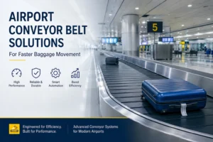 Airport Conveyor Belt Solutions for Faster Baggage Movement
